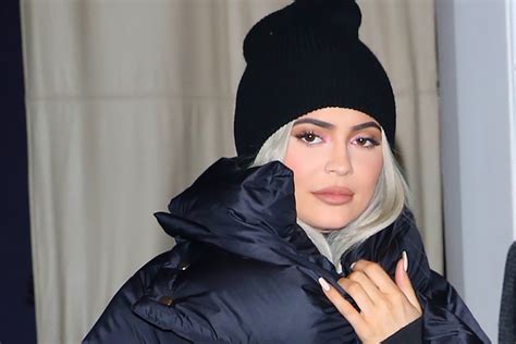 Kylie Jenner’s Daughter, Stormi, Wears Burberry Coat, Nike 